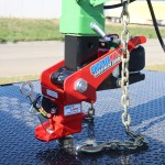 Gooseneck Surge Air Hitch & Coupler - Square Stem Installed