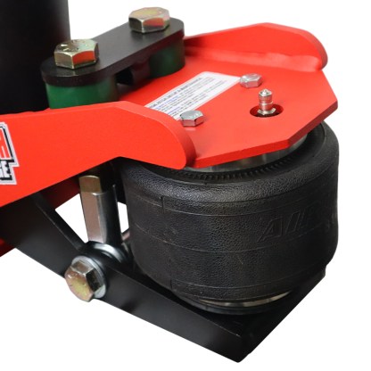 Built in Air Ride & Dual Bump Cushions Creates Smooth Ride - Gooseneck Air Hitch