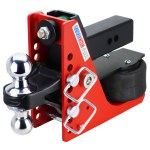 Air Hitch & Chrome Combo Ball - 2-1/2" Receiver