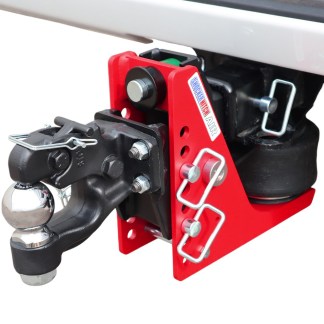 14K Air Hitch & 8-Ton Pintle w/ 2-5/16" Ball Installed