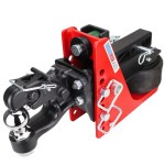 14K Air Hitch & 8-Ton Pintle w/ 2" Ball - 2" Receiver