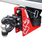 14K Air Hitch & 8-Ton Pintle w/ 2" Ball Installed