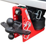 14K Air Hitch & Black Sway Tab Combo Ball Installed