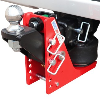 14K Air Hitch & Raised Mount w/ 2-5/16" Ball Installed