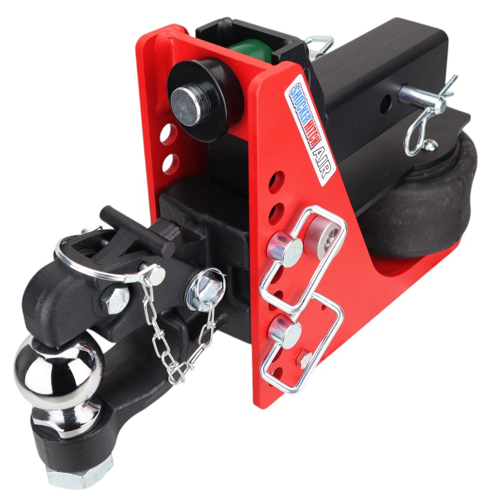 14K Air Hitch & Channel 8-Ton Pintle & 2-5/16" Ball - 2-1/2" Receiver