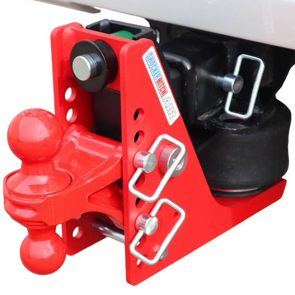 14K Air Hitch & Red Combo Ball Installed