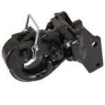 Pintle Hitch Attachment 4" Rise to 4" Drop