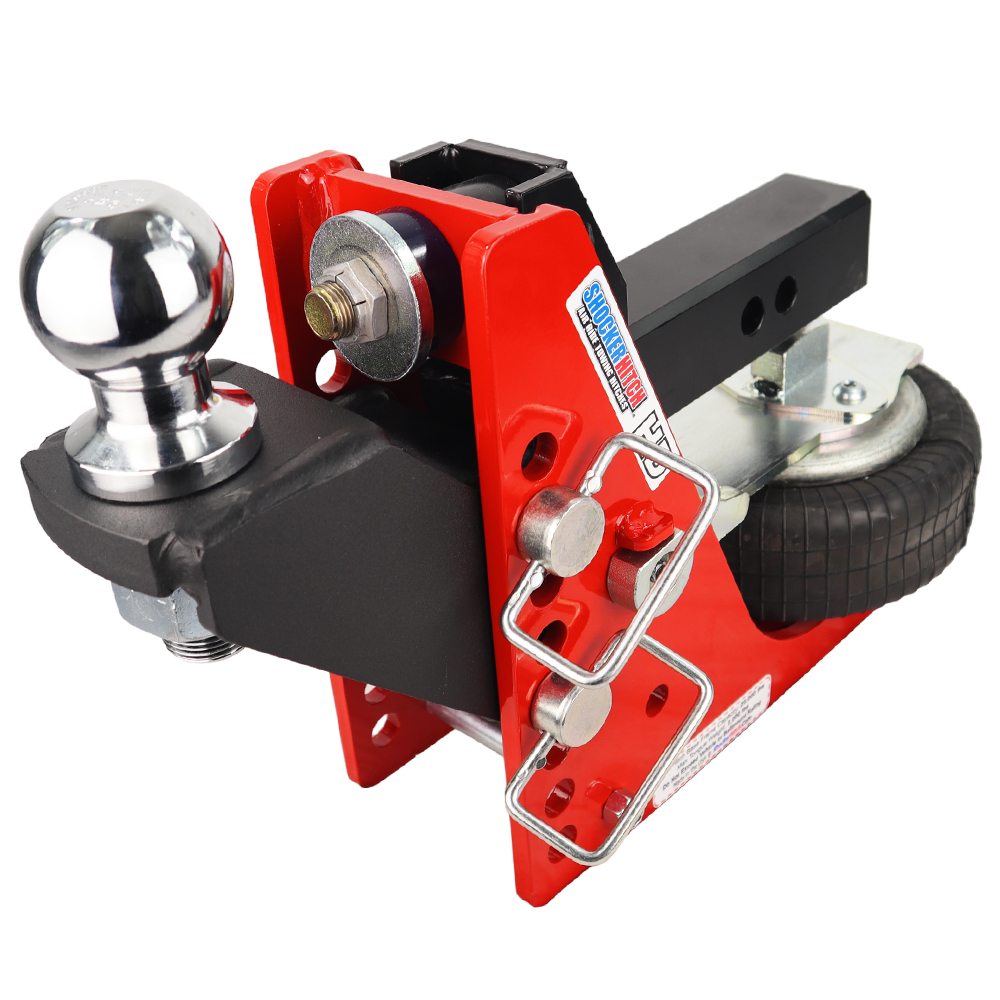 Shocker HD 20K Raised Ball Mount Air Hitch - 2" Shank with 2-5/16" Ball