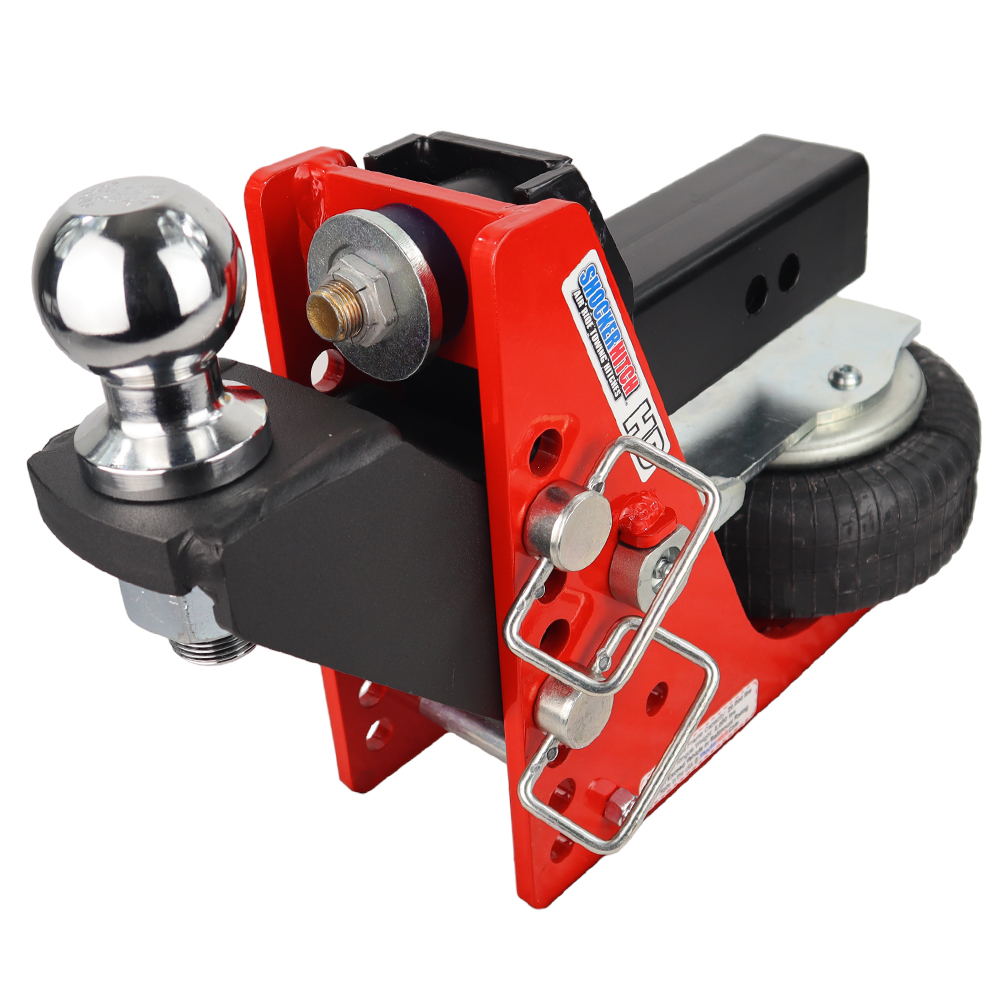 Shocker HD 20K Raised Ball Mount Air Hitch - 2-1/2" Shank with 2-5/16" Ball
