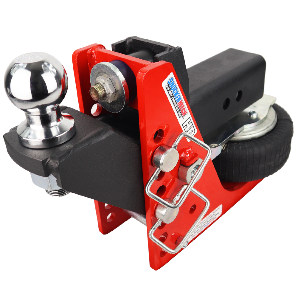 Shocker HD 20K Raised Ball Mount Air Hitch - 3" Shank with 2-5/16" Ball
