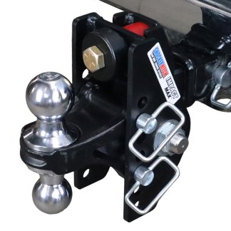 Shocker 20K Impact Max Dual Cushion Bumper Hitch with Chrome Combo Ball - Install