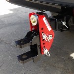 Shocker Impact Cushioned Clevis Pin Ball Mount Installed