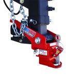 Gooseneck Air Hitch & Shift Lock Coupler - Square Stem- Installed