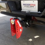 Shocker Impact Cushion Hitch Base Frame - 7 Adjustment Holes - Complete - Includes 2 D-Handle Hitch Pins w/ Clips