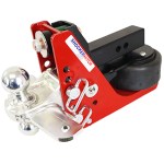 Shocker Air Hitch Combo Ball Mount with Sway Bar Tabs