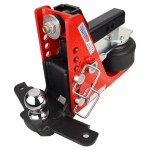 Shocker 12K Air Drop Mount Hitch with Sway Control Bar Tabs - 2" Shank with 2-5/16" Ball