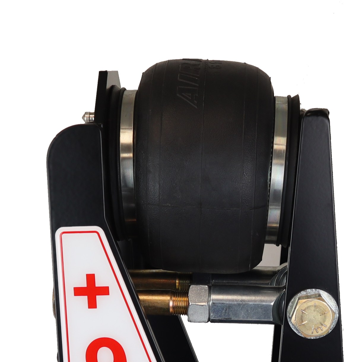 Integrated Airbag to Cushion Gooseneck Towing with 9" Offset Coupler