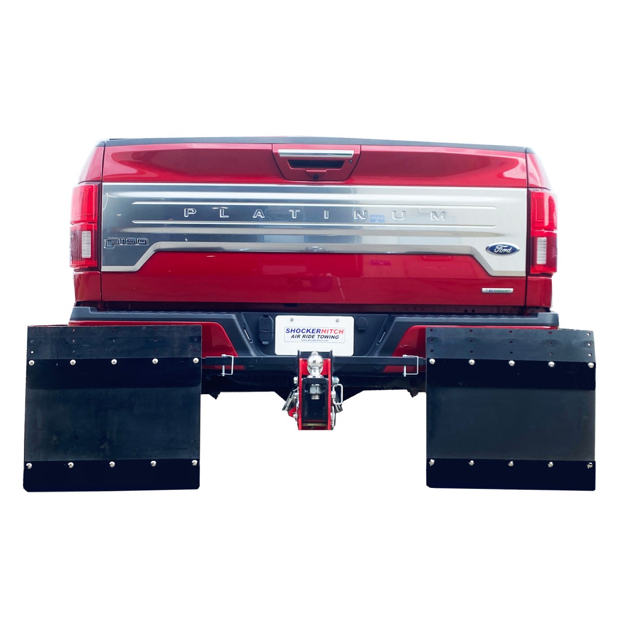 Shocker Hitch Towing Flaps with Black Tips