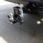 Shocker XR Drop Ball Mount with Sway Bar Tabs Installed