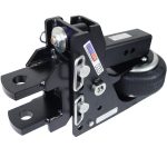 Shocker HD Max Black Air Hitch Clevis Pin Mount - 3.5" up to 7.5" Drop