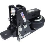 Shocker HD Max Black Air Hitch with Drawbar Mount
