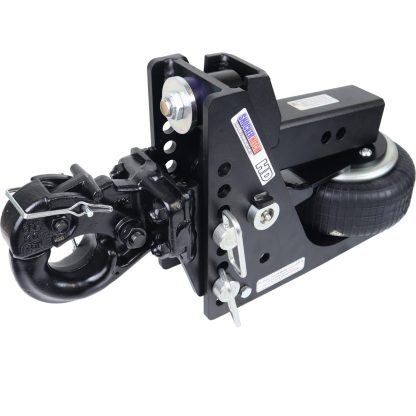 Shocker HD Max Black Pintle Air Hitch - 2.5" Receiver
