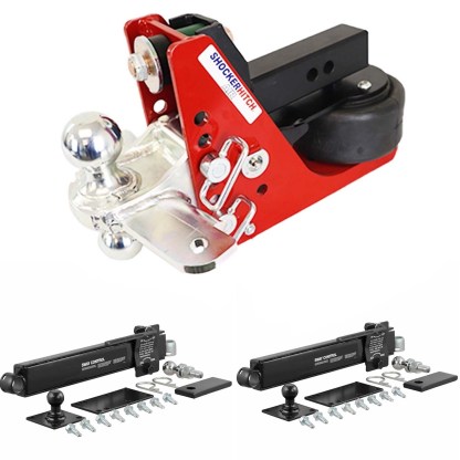 Shocker Air Hitch with Dual Friction Sway Control Kit