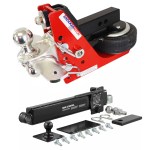 Shocker HD Air Hitch Combo Ball Mount with Friction Sway Control Kit