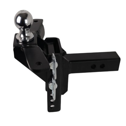Shocker XR Raised Ball Mount Hitch with Sway Bar Tabs - 2" Shank