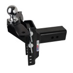 Shocker XR Raised Ball Mount Hitch with Sway Bar Tabs - 2.5" Shank