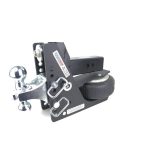 Shocker HD Max Black Air Hitch with Combo Ball
