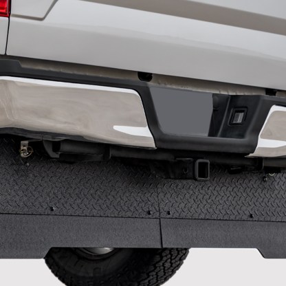 Under Bumper Tow Flaps - No Interference with Backup Sensor - Works with Air Hitches