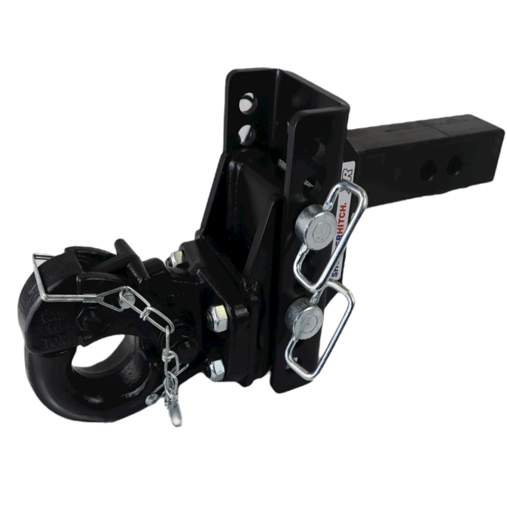 Shocker XR Adjustable Pintle Hitch (2-inch shank) SH-100-331
