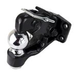 Shocker Combination Pintle Hook with Hitch Ball - Bolt on Mount Only