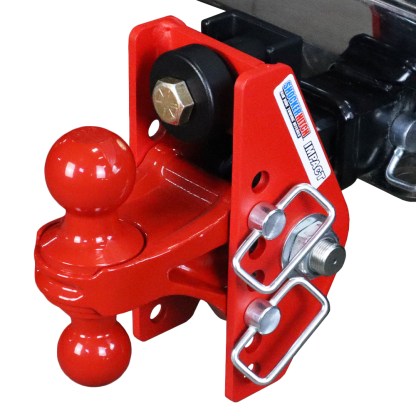 Shocker Impact Hitch Install on Van - Flipped Around for More Rise