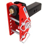 14K Impact Dual Cushion Bumper Hitch Base Frame w/ Pins - For 2-1/2" Receiver