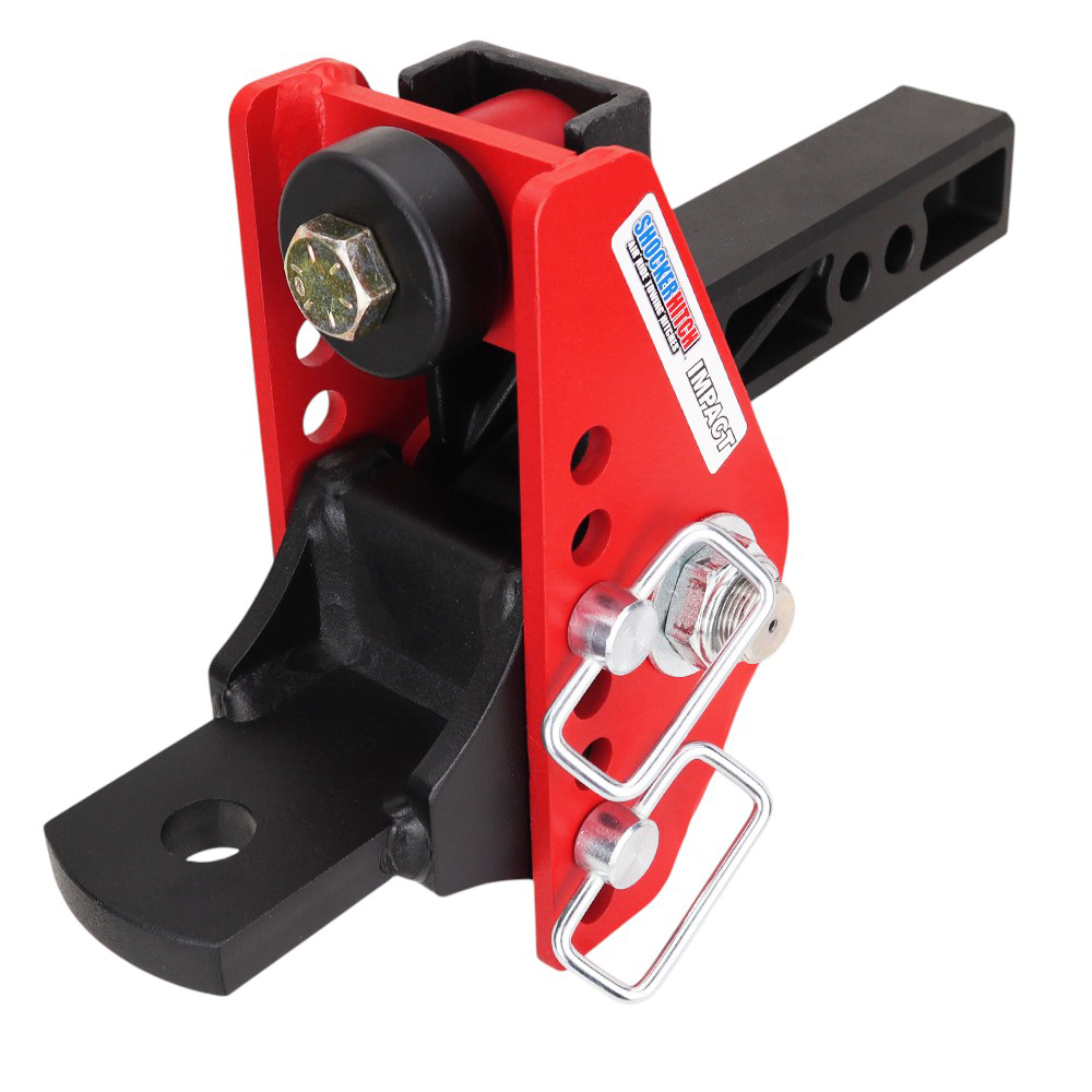 14K Impact Dual Cushion Hitch w/ Drawbar - For 2" Receiver