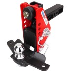 14K Impact Dual Cushion Hitch w/ Drop Ball Mount w/ Sway Tabs & 2-5/16" Ball - For 2" Receiver
