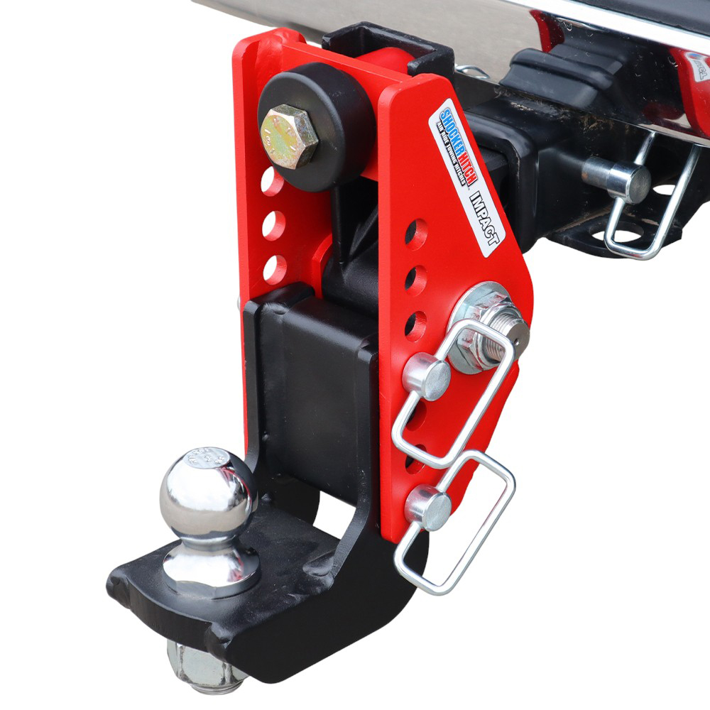 14K Impact Dual Cushion Receiver Hitch w/ Drop Ball Mount & 2" Ball