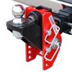 14K Impact Dual Cushion Receiver Hitch w/ Raised Ball Mount & 2" Ball