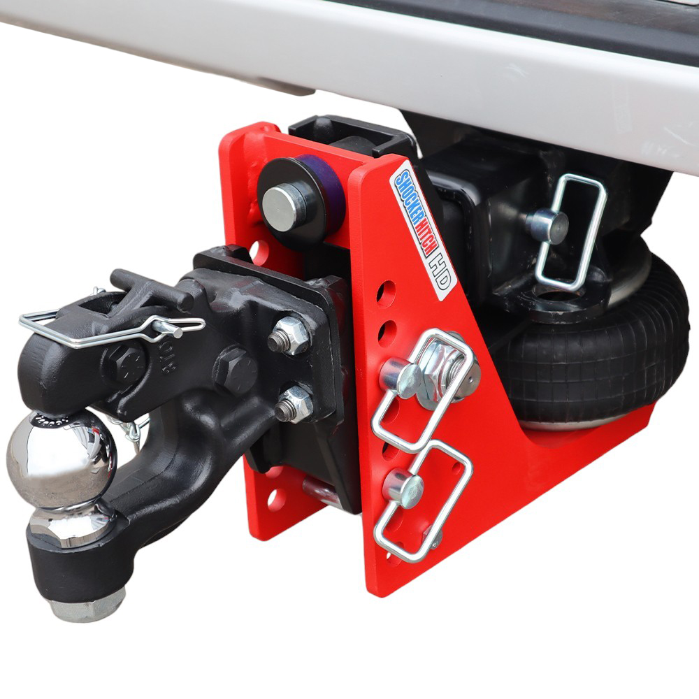 20K HD Max Black Air Hitch & 8-Ton Pintle w/ 2-5/16" Ball