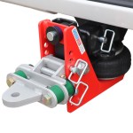 20K HD Air Hitch & Cushioned Drawbar Installed