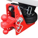 HD Air Hitch & Red Combo Ball Installed