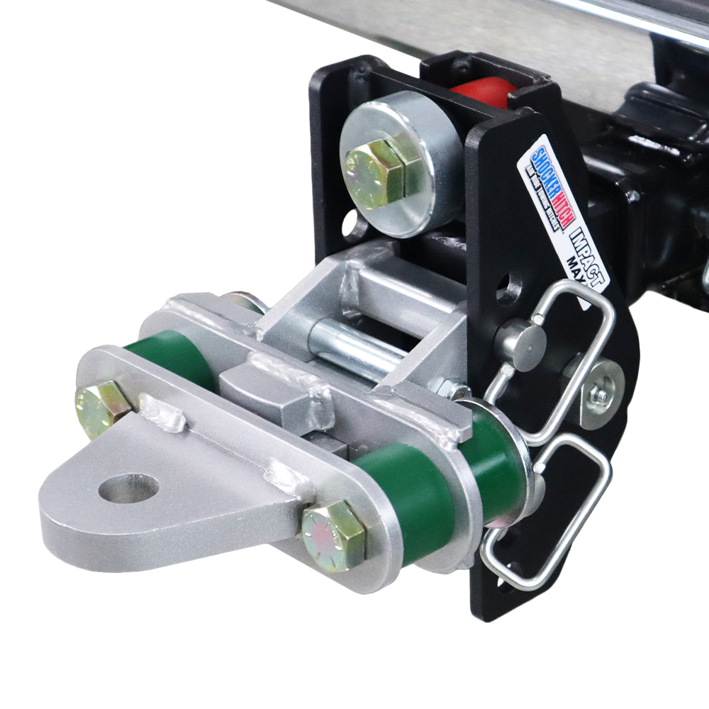 Shocker 20K Impact Max Cushion Bumper Hitch with Cushioned Drawbar Mount