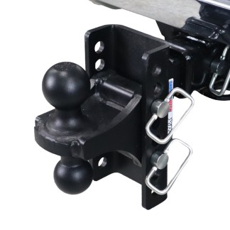 XR Hitch with Black Combo Ball Installed