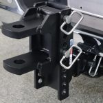 Shocker XR Clevis Pin Hitch - Flipped Up - 10 Hole Frame