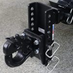 Shocker XR Pintle Hitch Installed - 10 Hole Frame