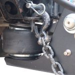 Built in Air Ride Absorbs Bumps, Tugs & Jerks - Max Black Air Hitch - Fully Adjustable