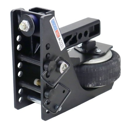 Shocker 20K HD Max Black Air Bumper Hitch Base Frame with Pins - No Mount Included - For 2" Receiver
