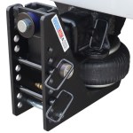 20K HD Max Black Air Hitch Base Frame with Pins Installed